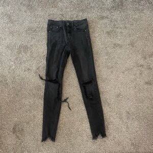 00 black high rise wild fable skinny jeans